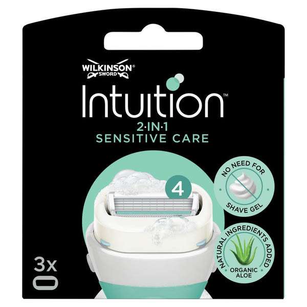 Wilkinson Intuition 2in1 sensitive 4 pengés borotvabetét - 3 db