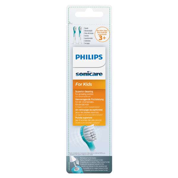 Philips Sonicare for Kids HX6032/33 kompakt fogkefefej - 2 db