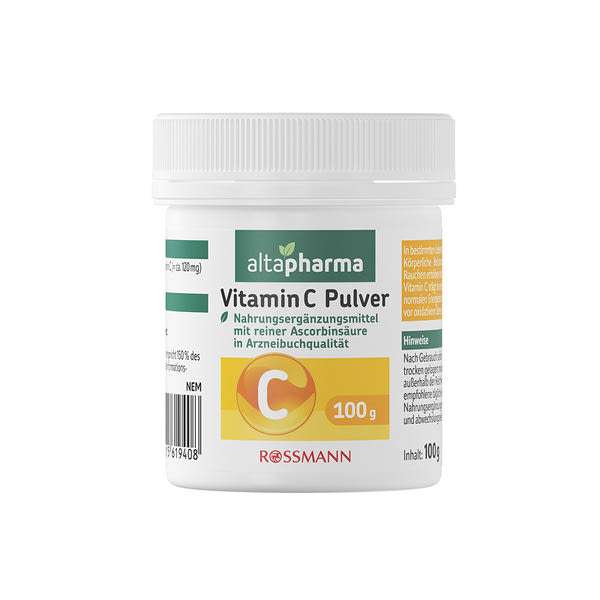 Altapharma C-vitamin étrend-kiegészítő por tiszta aszkorbinsavval - 100 g