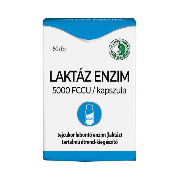 Dr. Chen Patika Laktáz Enzim kapszula - 60 db