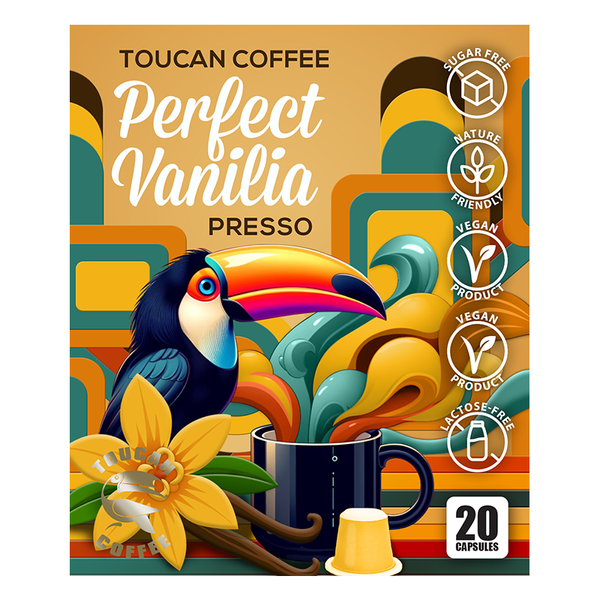 Toucan Percect Vanília Nespresso kávékapszula - 20 db