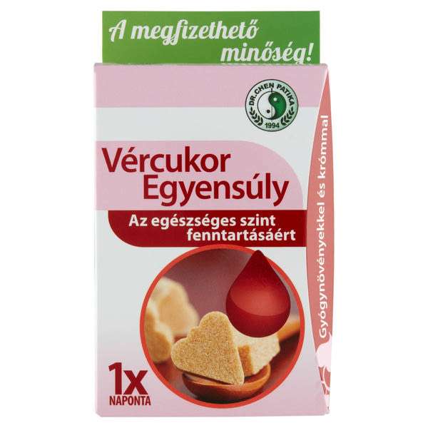 Dr. Chen Patika Vércukor Egyensúly kapszula - 30 db