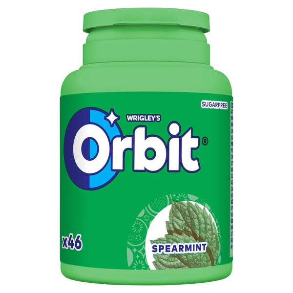 Orbit spearmint bottle-46 drazsé - 64 g