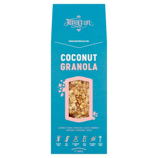 Hester's life coconut granola - 320 g