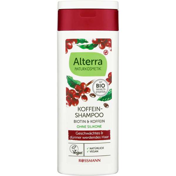 Alterra Biotin & Koffein sampon - 200 ml