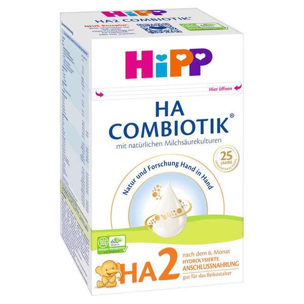 Hipp HA2 combiotik tápszer 6 hónapos - 600 g