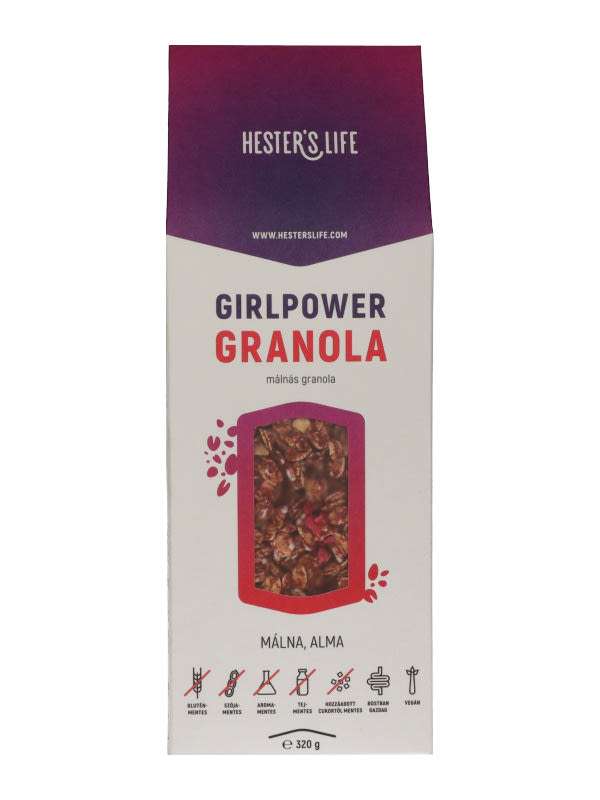 Hester's life girlpower granola - 320 g