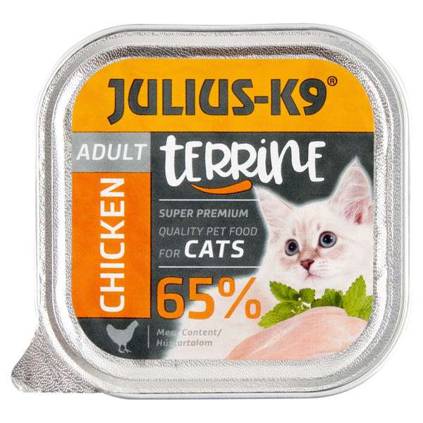 Julius-K9 alutál macskáknak, csirke - 100 g