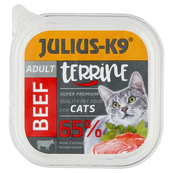 Julius-K9 alutál macskáknak, marha - 100 g