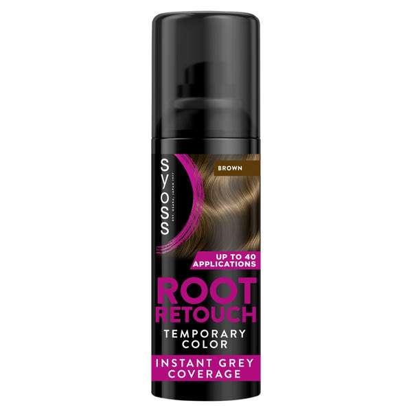 Syoss Root Retoucher Lenövést Elfedő hajszínező spray barna - 120 ml