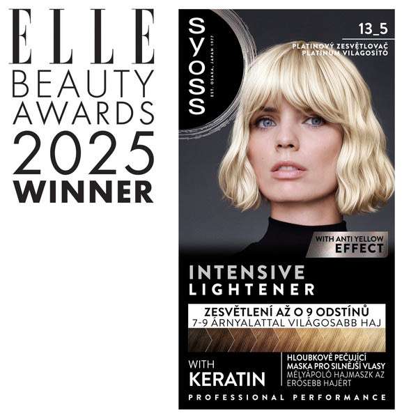 Syoss Color hajfesték 13-5 lighteners platinum világosító - 1 db