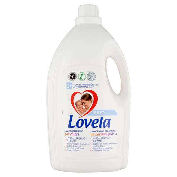 Lovela Baby folyékony mosószer színes ruhákhoz 50 mosás - 4500 ml