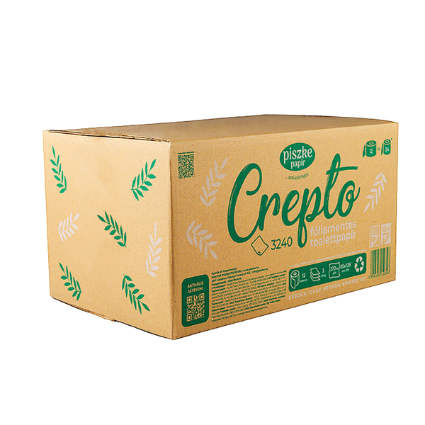 Crepto3240 fóliamentes toalettpapír 3 rétegű - 12 db