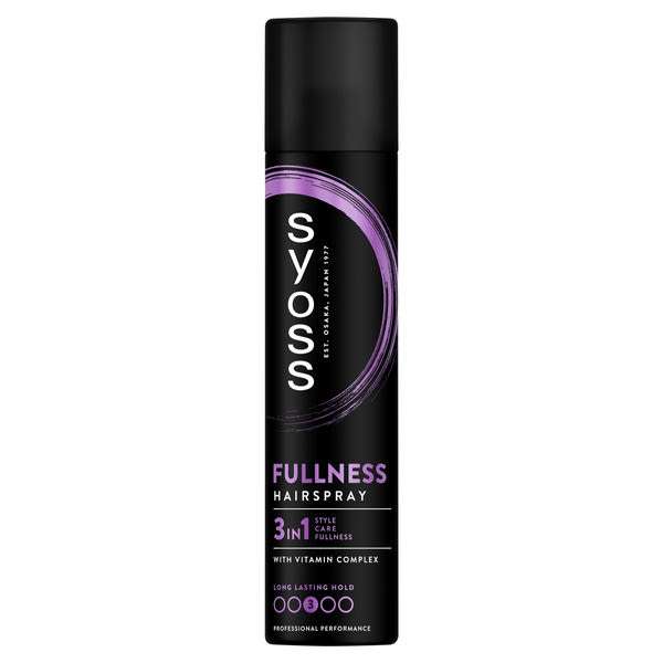Syoss Full Hair 5 Teltség & Dúsítás hajlakk - 300 ml