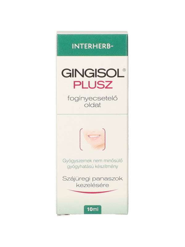 Interherb Gingisol Plus fogínyecsetelő oldat - 10 ml
