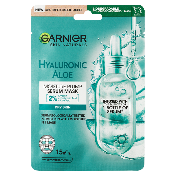 Garnier Skin Naturals textilmaszk Hyaluronic aloe - 28 g
