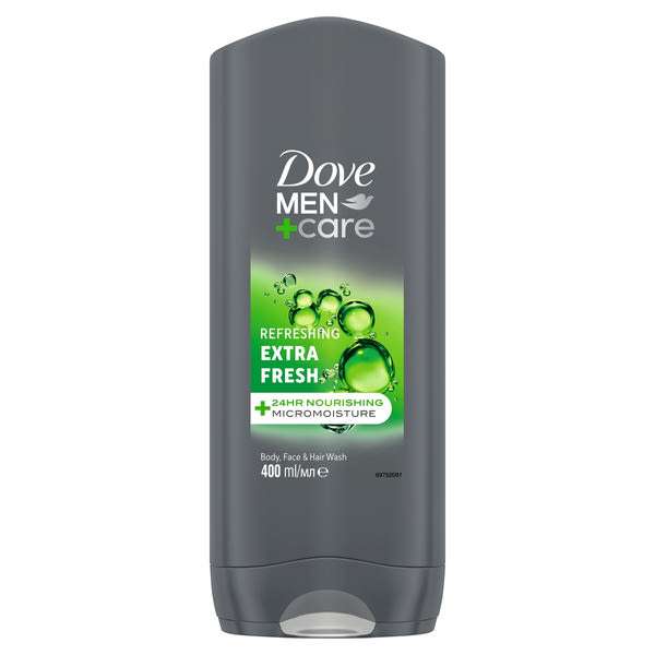 Dove men+care tusfürdő Extra fresh - 400 ml