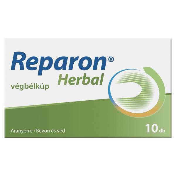 Reparon Herbal végbélkúp - 10 db