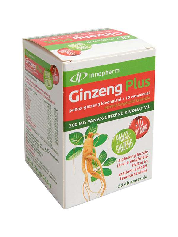 Innopharm Ginzeg Plus kapszula - 50 db