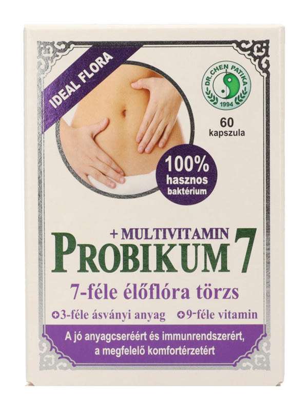 Dr. Chen Patika Probikum 7 Multivitamin kapszula - 60 db