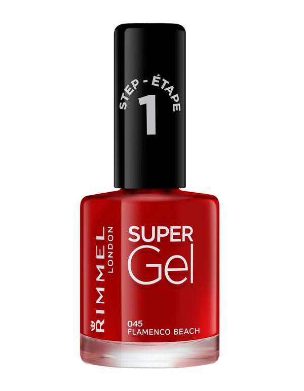 Rimmel Super Gel körömlakk /045 flamenco beach - 1 db