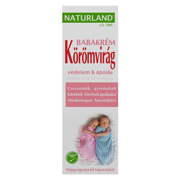 Naturland körömvirág babakrém - 100 ml