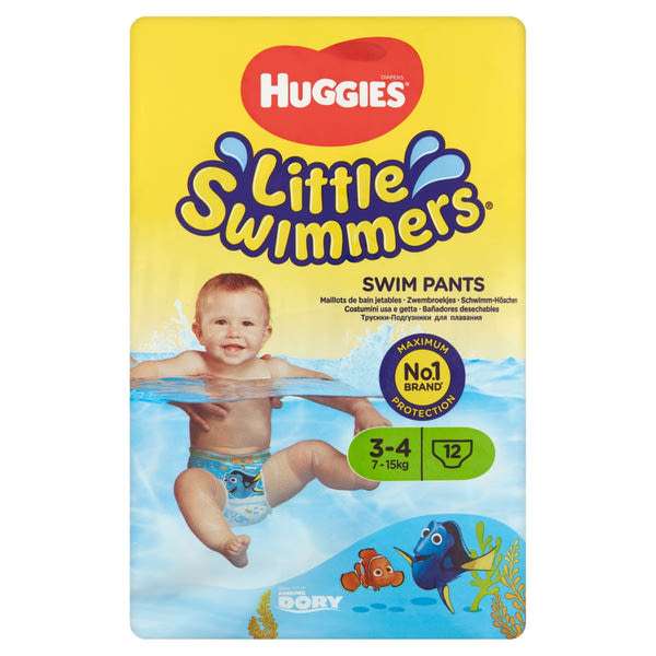 Huggies Little Swimmers 3-4 úszópelenka 7-15 kg - 12 db