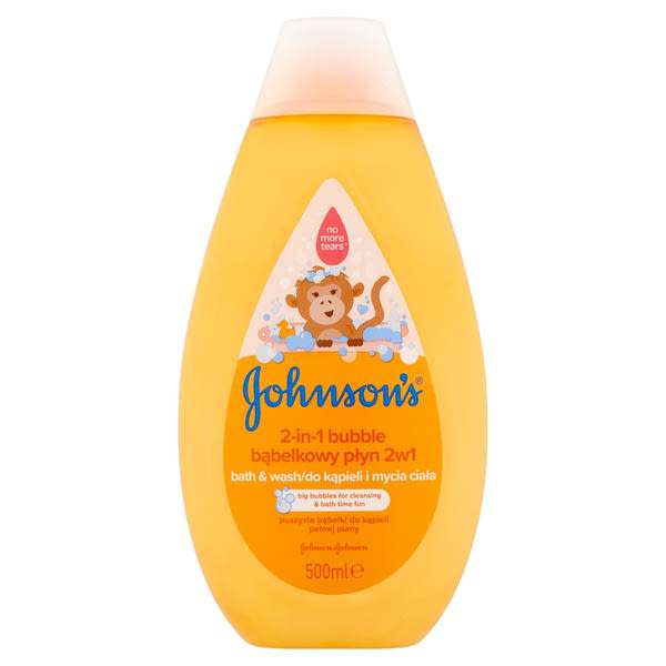 Johnson's 2 az 1-ben buborékos fürdető és tusfürdő gyermekeknek  - 500 ml