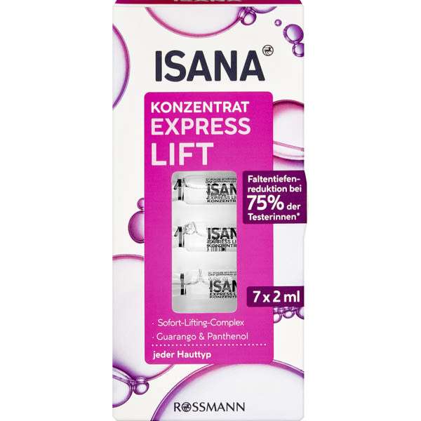 Isana Express Lift koncentrátum - 7 db