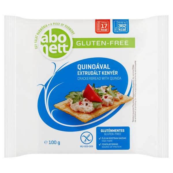 Abonett gluténmentes extrudált kenyér quionaval - 100 g