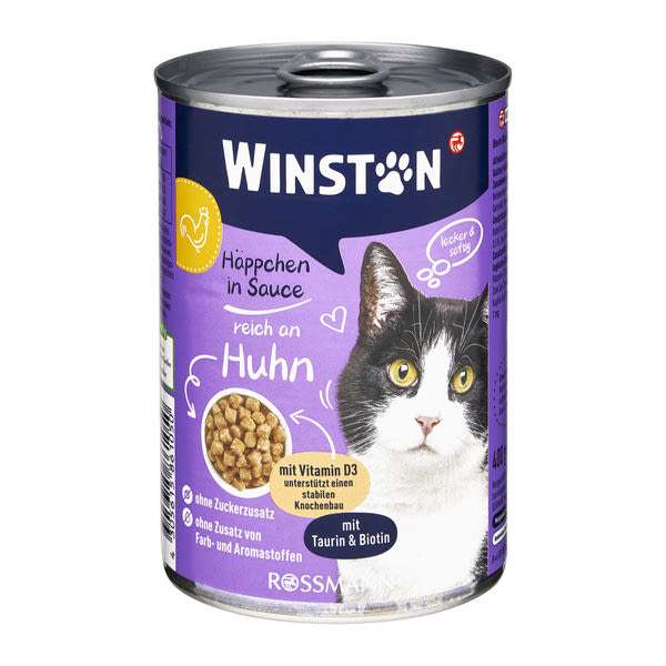 Winston állateledel macskáknak csirkével - 400 g