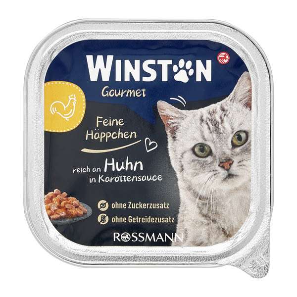 Winston állateledel macskáknak csirkével - 100 g
