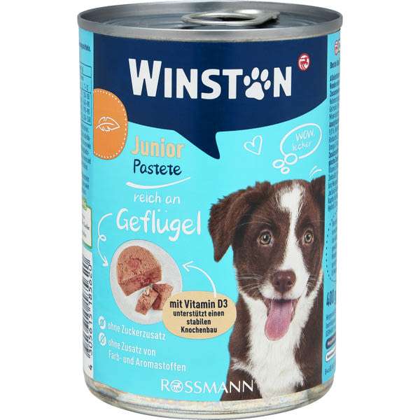 Winston Junior állateledel kutyáknak, szárnyashússal - 400 g