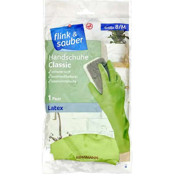 Flink & Sauber M-es gumikesztyű - 1 db