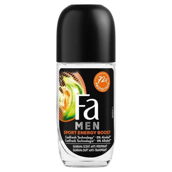 Fa Men Sport Energy Boost izzadásgátló roll-on - 50 ml