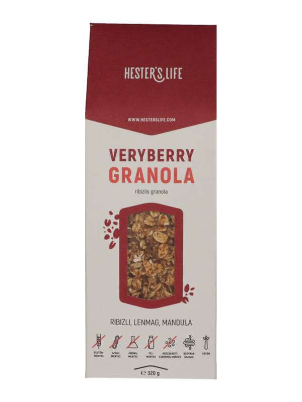 Hester's life veryberry granola - 320 g