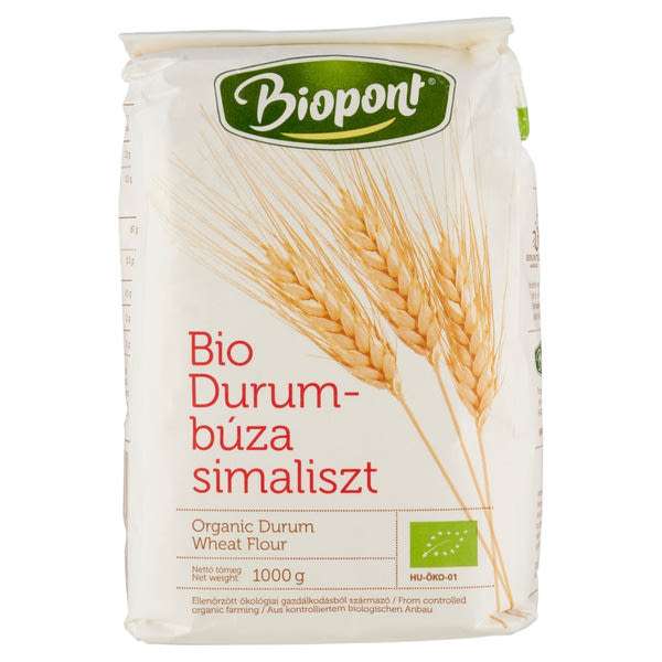 Biopont bio durumbúzaliszt - 1 kg