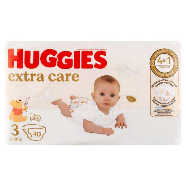 Huggies Extra Care 3 nadrágpelenka 6-10 kg - 40 db
