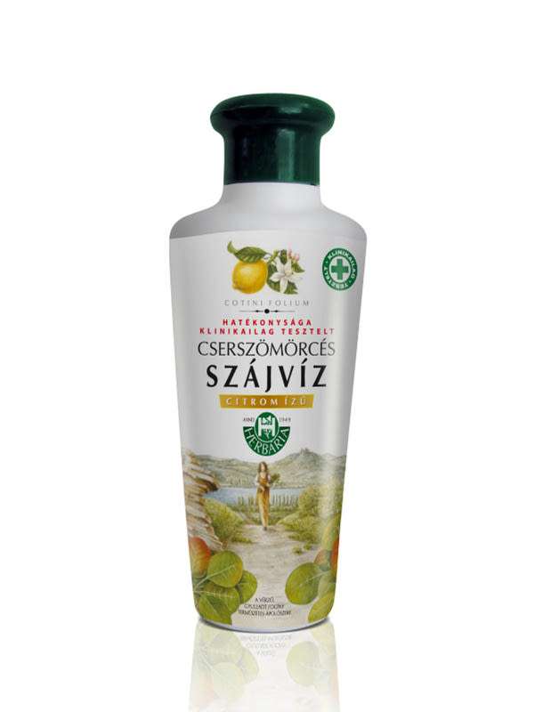 Herbária Cserszömörcés citrom ízű szájvíz - 250 ml