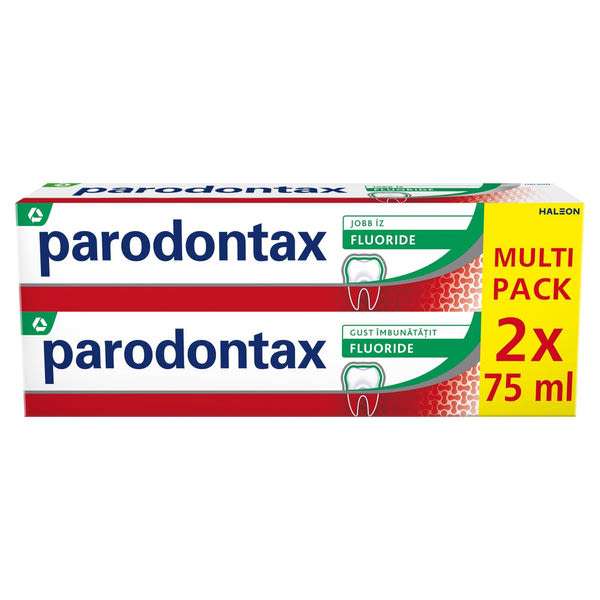 Parodontax Fluoride fogkrém duopack 2x75 ml - 150 ml