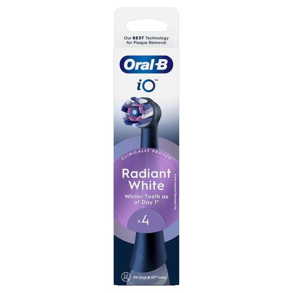 Oral-B iO Radiant White fogkefefej - 4 db