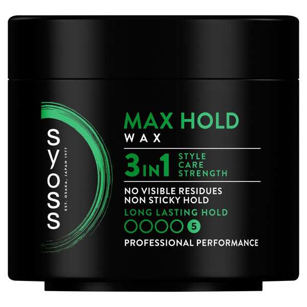 Syoss Max Hold hajformázó wax - 150 ml