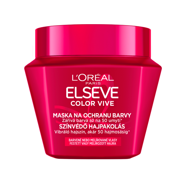 L'Oréal Paris Elseve Color Vive hajpakolás festett hajra - 300 ml