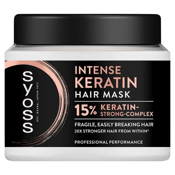 Syoss Intense keratin hajmaszk - 400 ml