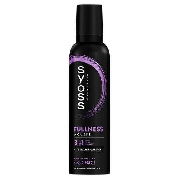 Syoss Full Hair 5 Teltség & Dúsítás hajrögzítőhab - 250 ml