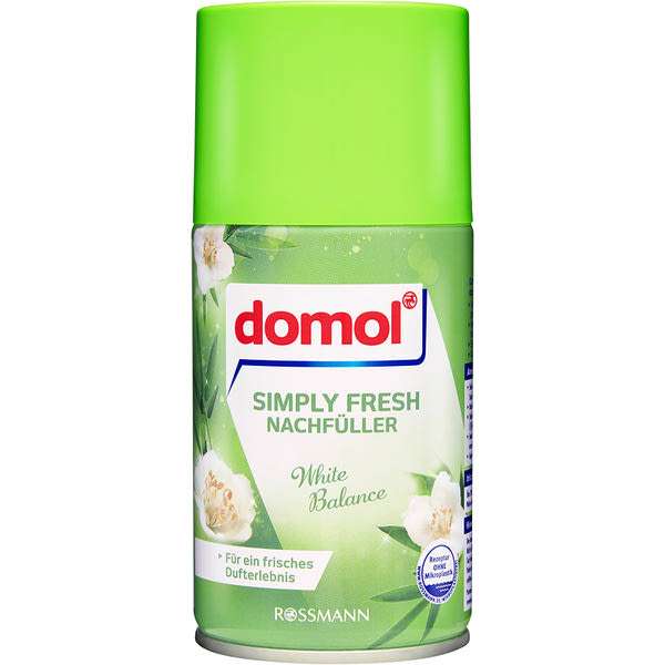 Domol Simply Fresh White Balance légfrissítő utántöltő - 250 ml