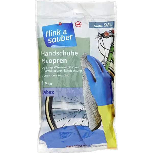 Flink & Sauber Neoprene általános L-es gumikesztyű - 1 db