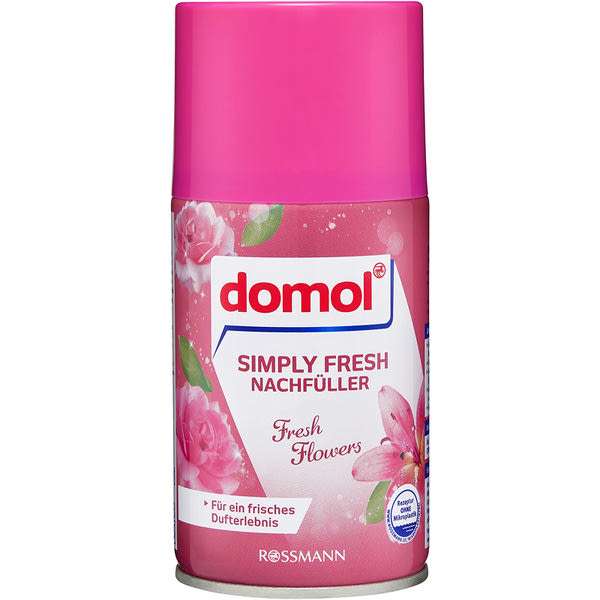 Domol Simply Fresh Fresh Flower légfrissítő utántöltő - 250 ml