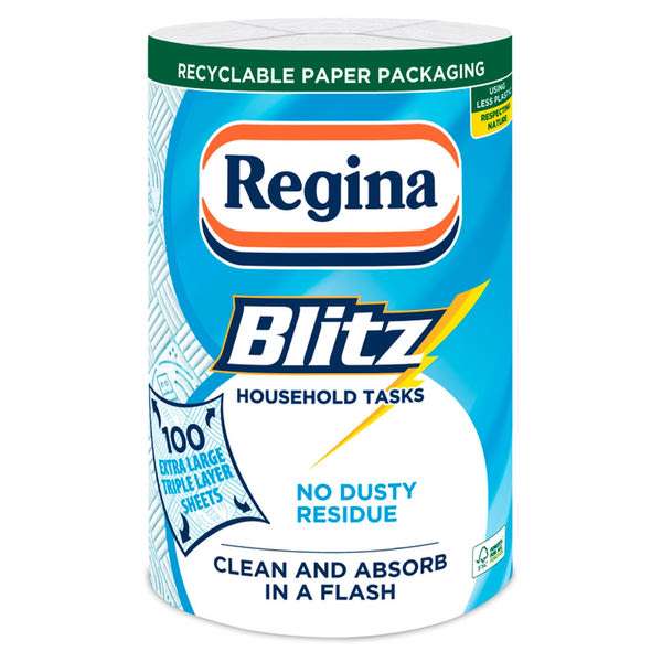 Regina Blitz háztartási papírtörlő 3 rétegű - 1 db