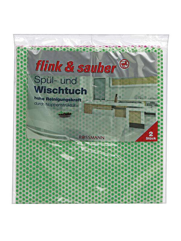 Flink & Sauber Mosogató Törlőkendő - 2 db